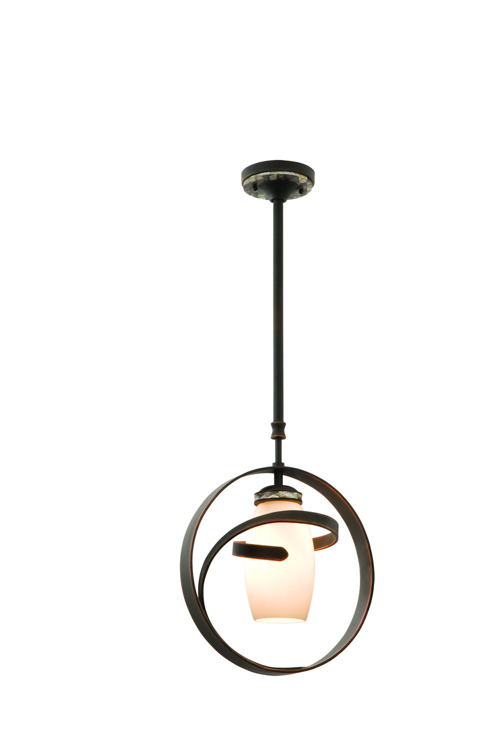 Kalco Monaco 6017AC/PEARL Pendant Light - Antique Copper