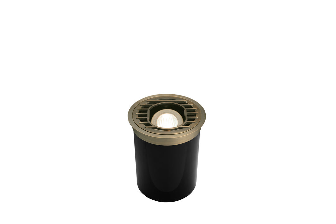 Corona Lighting CL-323B-AB Architectural Well Light Landscape Light Bronze / Dark