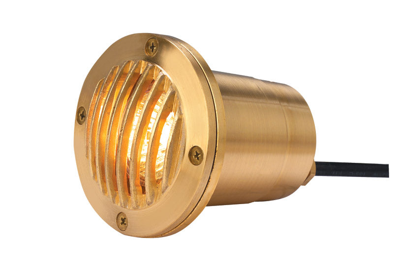 Corona Lighting CL-326-BR Architectural Well Light Landscape Light Brass
