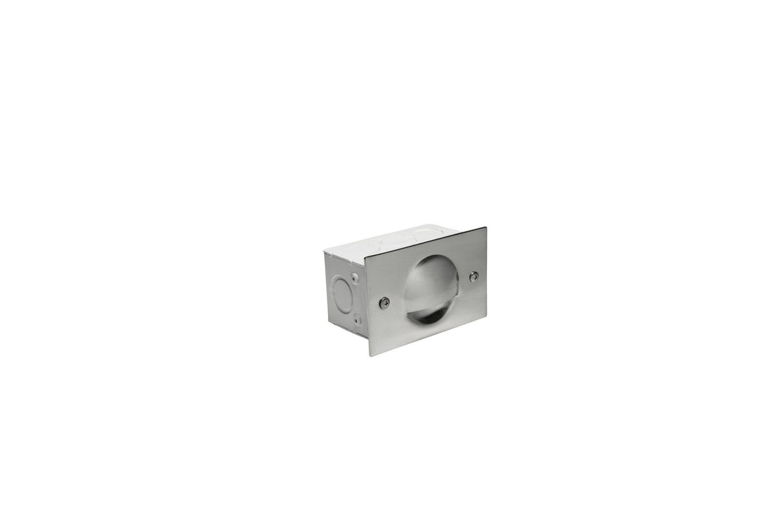 Corona Lighting CL-362B-SI Architectural Step Light Landscape Light Pewter, Nickel, Silver
