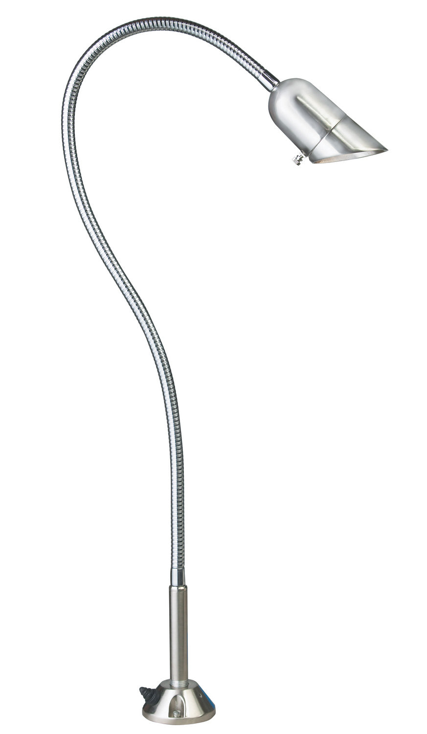 Corona Lighting CL-807-D-SI-24 Flex. Deck Lights Bullet Landscape Light Pewter, Nickel, Silver