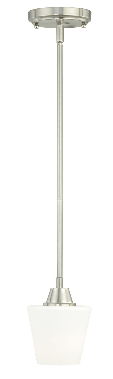 Vaxcel Calais P0091 Pendant Light - Satin Nickel