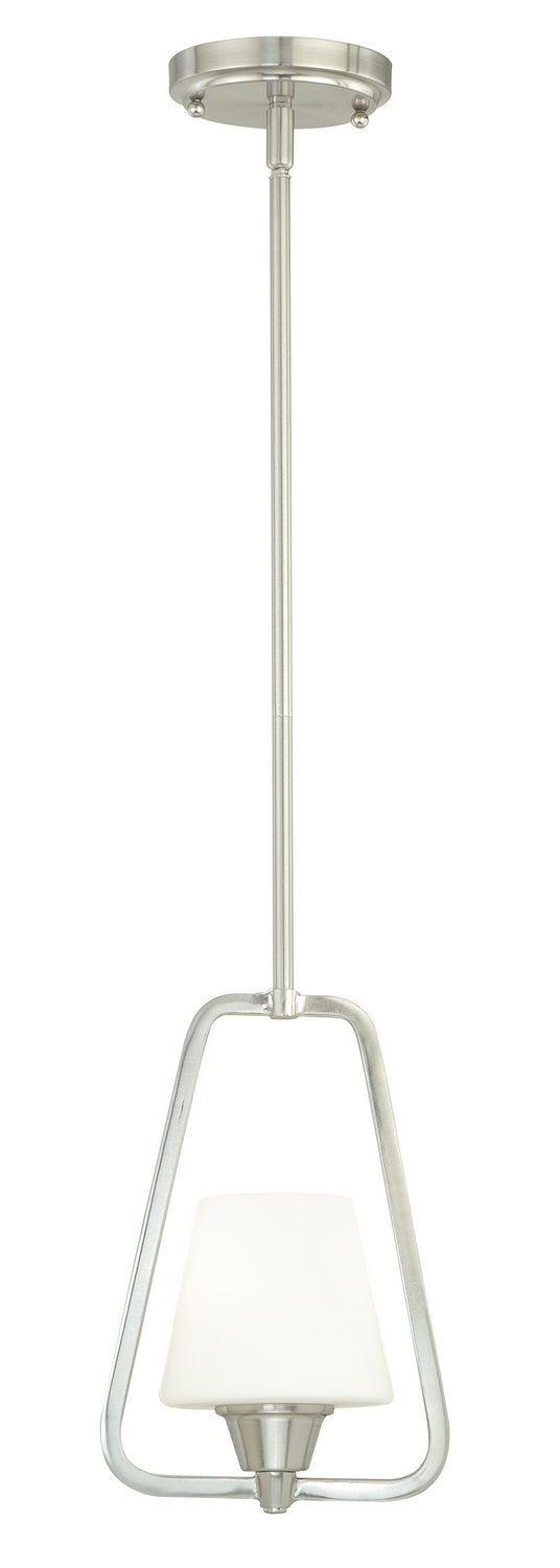 Vaxcel Calais P0092 Pendant Light - Satin Nickel