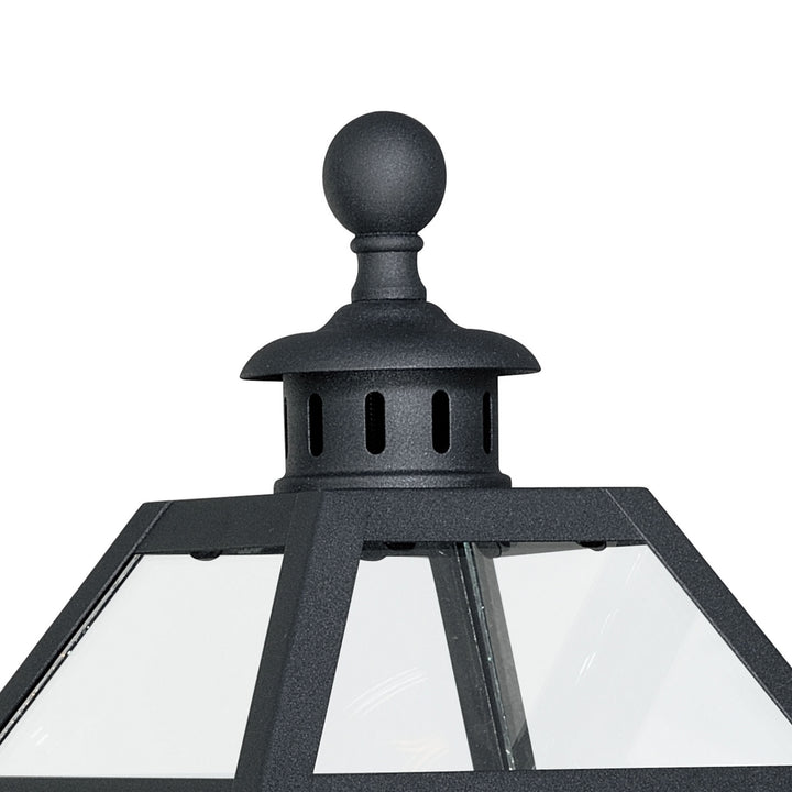 Vaxcel Lighting T0078 Nottingham One Light Outdoor Wall Mount Outdoor Black