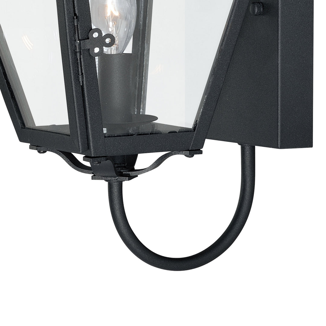 Vaxcel Lighting T0078 Nottingham One Light Outdoor Wall Mount Outdoor Black