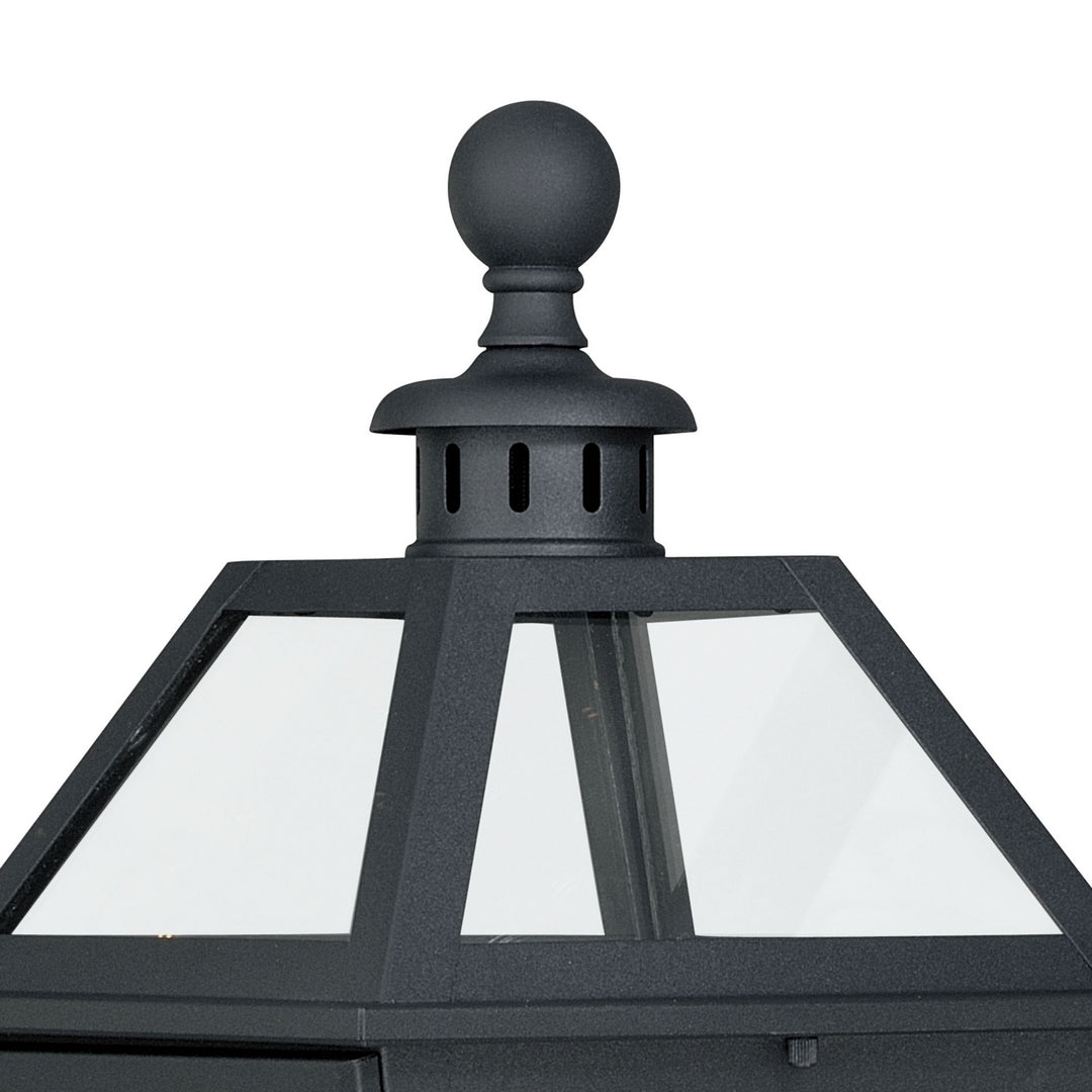 Vaxcel Lighting T0079 Nottingham Three Light Outdoor Wall Mount Outdoor Black