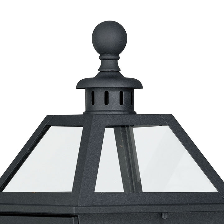 Vaxcel Lighting T0079 Nottingham Three Light Outdoor Wall Mount Outdoor Black