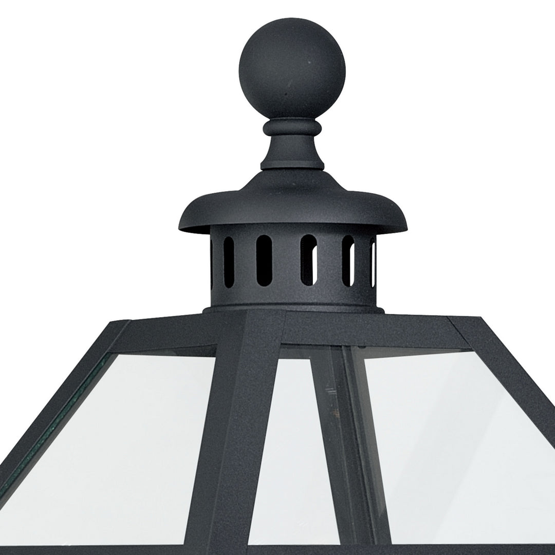 Vaxcel Lighting T0080 Nottingham Three Light Outdoor Wall Mount Outdoor Black