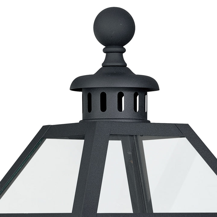 Vaxcel Lighting T0080 Nottingham Three Light Outdoor Wall Mount Outdoor Black