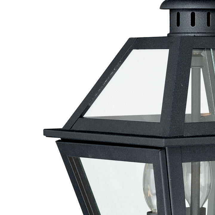 Vaxcel Lighting T0081 Nottingham Three Light Outdoor Pendant Outdoor Black