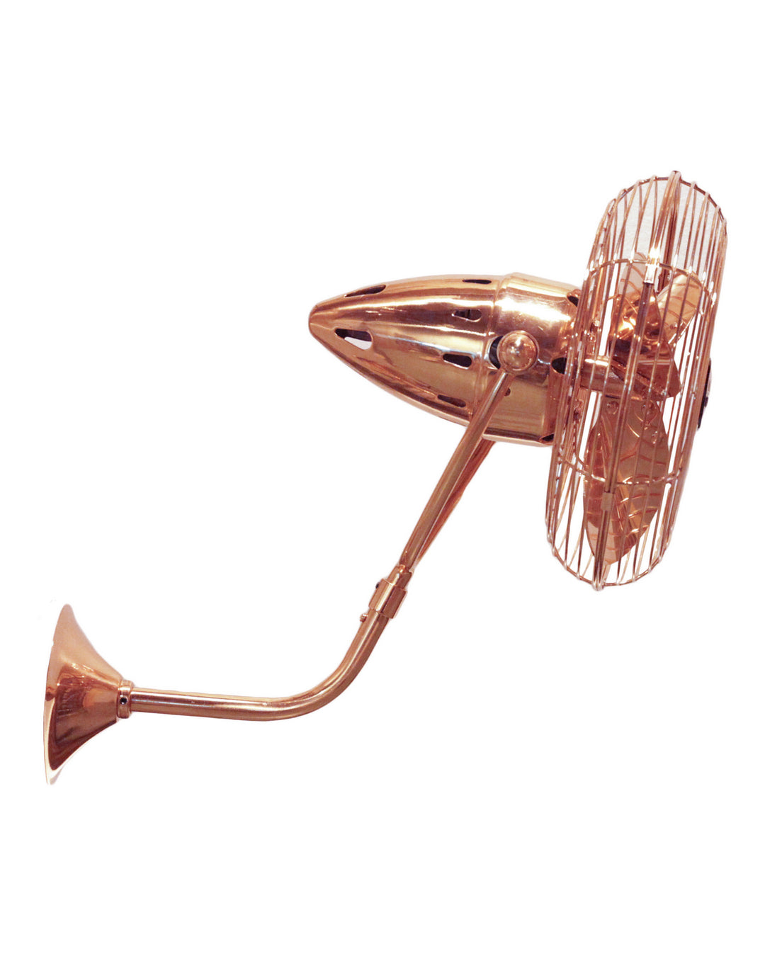 Matthews Fan Company Bruna Parede BP-CP-MTL Ceiling Fan 13 - Polished Copper, Polished Copper/