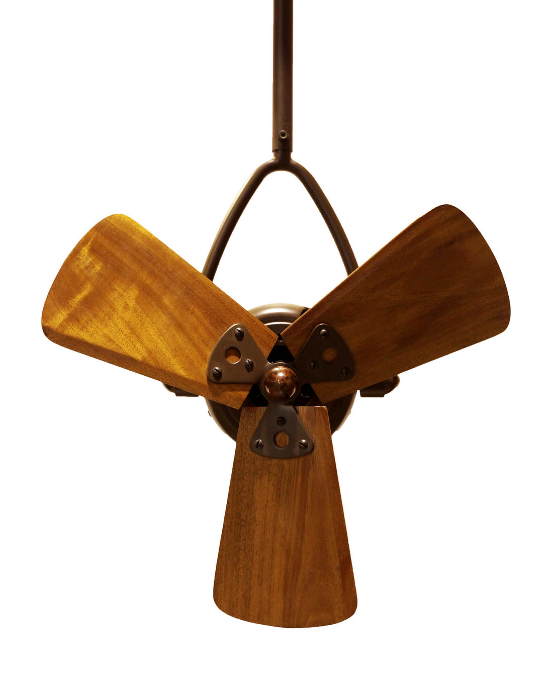 Matthews Fan Company Jarold Direcional JD-BZZT-WD Ceiling Fan 16 - Bronzette, Mahogany/