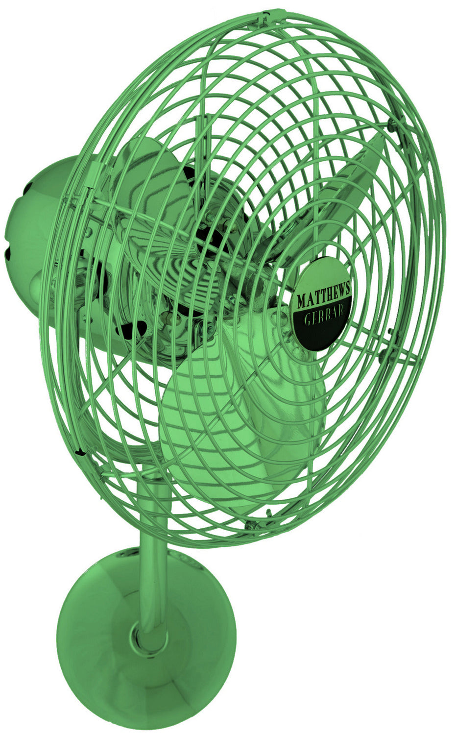 Matthews Fan Company Michelle Parede MP-GREEN-MTL Ceiling Fan - Esmerelda, Esmerelda/