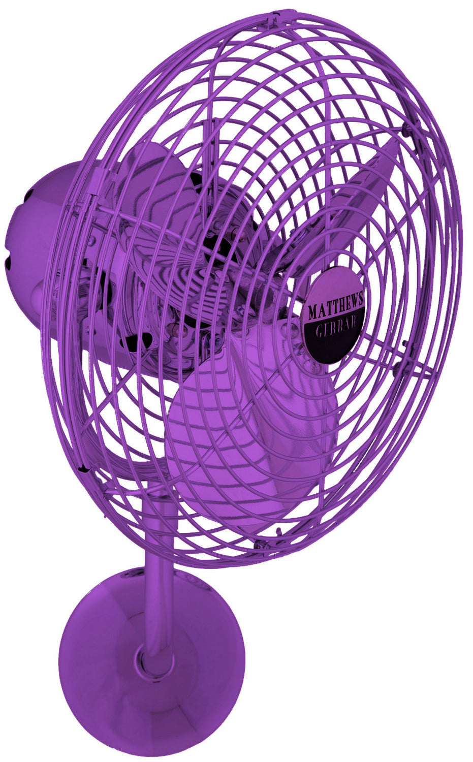 Matthews Fan Company Michelle Parede MP-LTPURPLE-MTL Ceiling Fan - Ametista, Ametista/