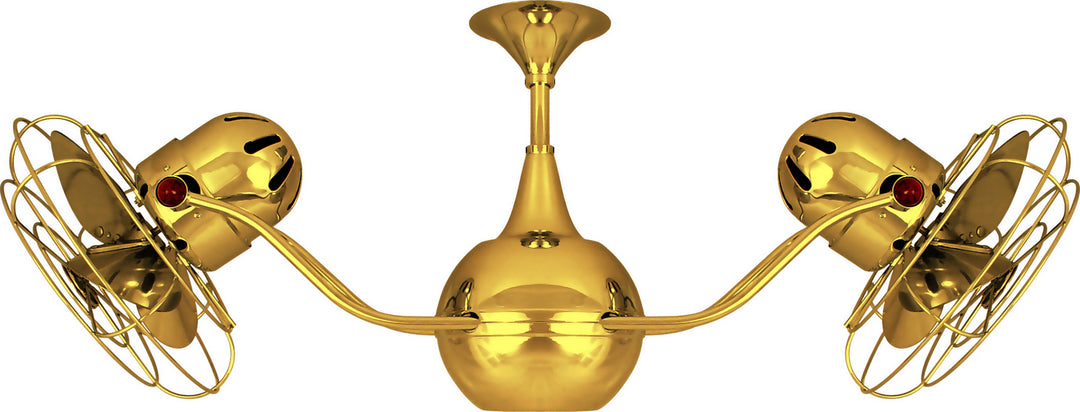 Matthews Fan Company Vent-Bettina VB-GOLD-MTL Ceiling Fan 42 - Gold, Ouro/