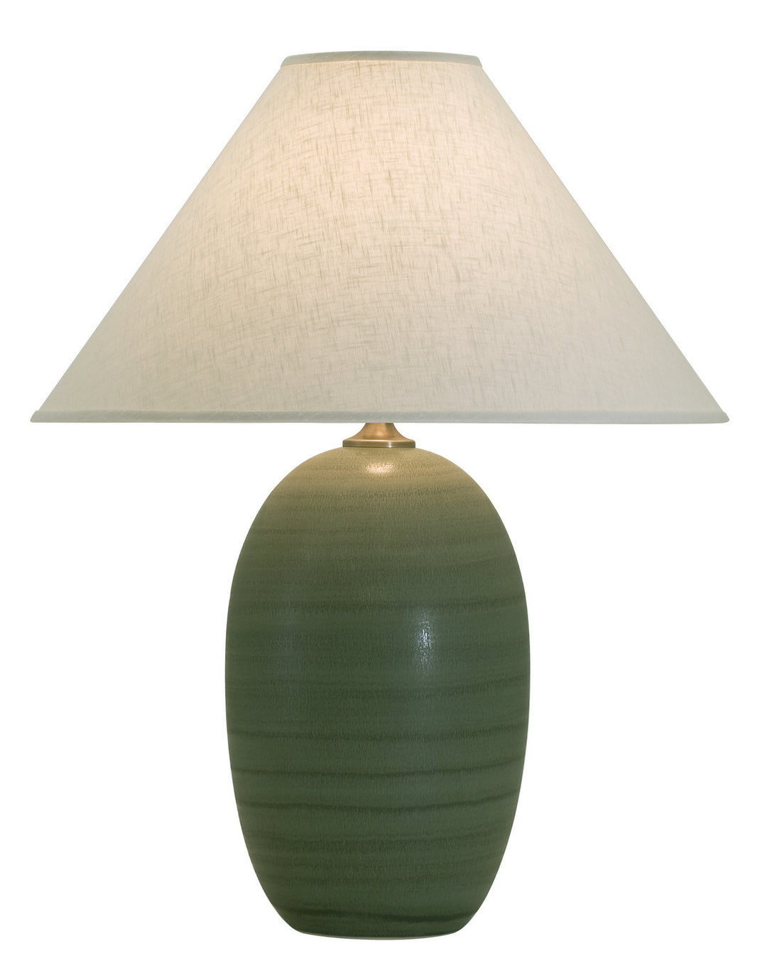 House Of Troy Lighting GS150-GM  Scatchard Lamp Green Matte