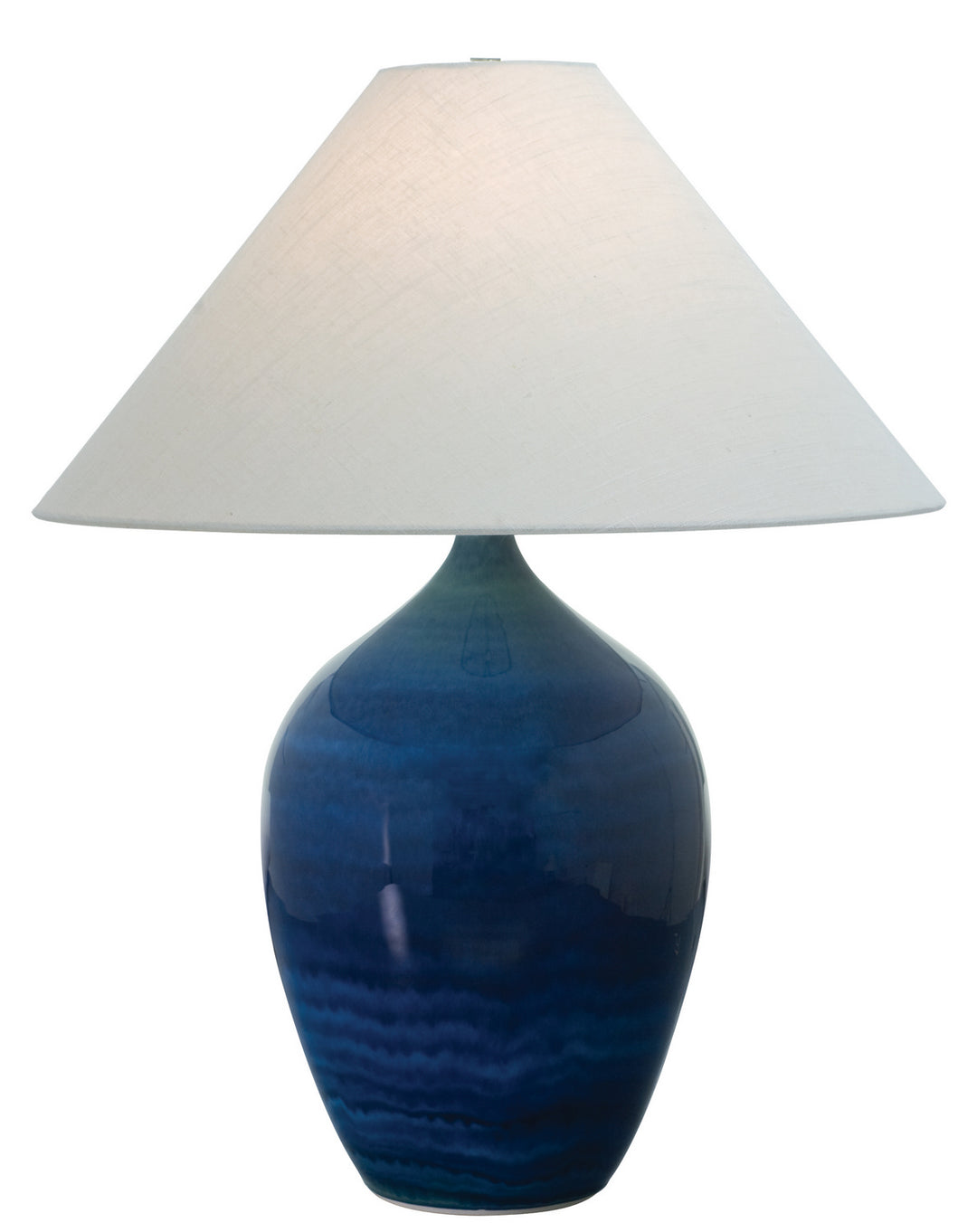 House Of Troy Lighting GS190-BG  Scatchard Lamp Blue Gloss