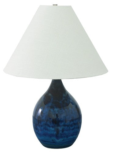 House Of Troy Lighting GS300-MID  Scatchard Lamp Midnight Blue