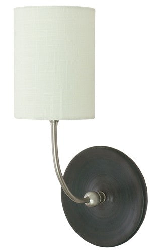 House of Troy Scatchard GS775-SNBM Wall Sconce Light - Black Matte And Satin Nickel