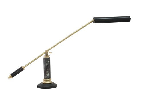 House Of Troy Lighting PLED192-617  Piano/Desk Lamp Black & Brass