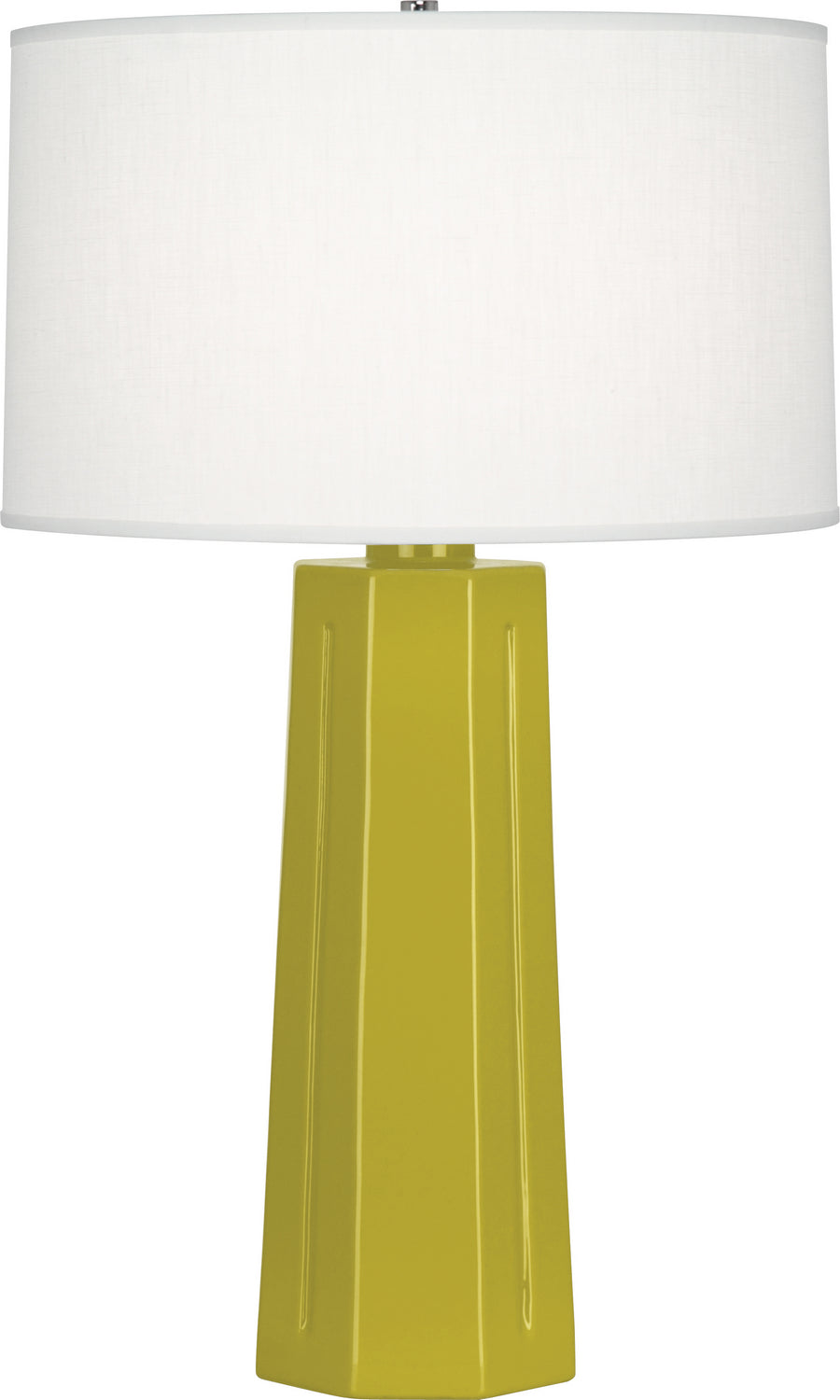 Robert Abbey Lighting CI960 Mason Lamp Citron Glazed