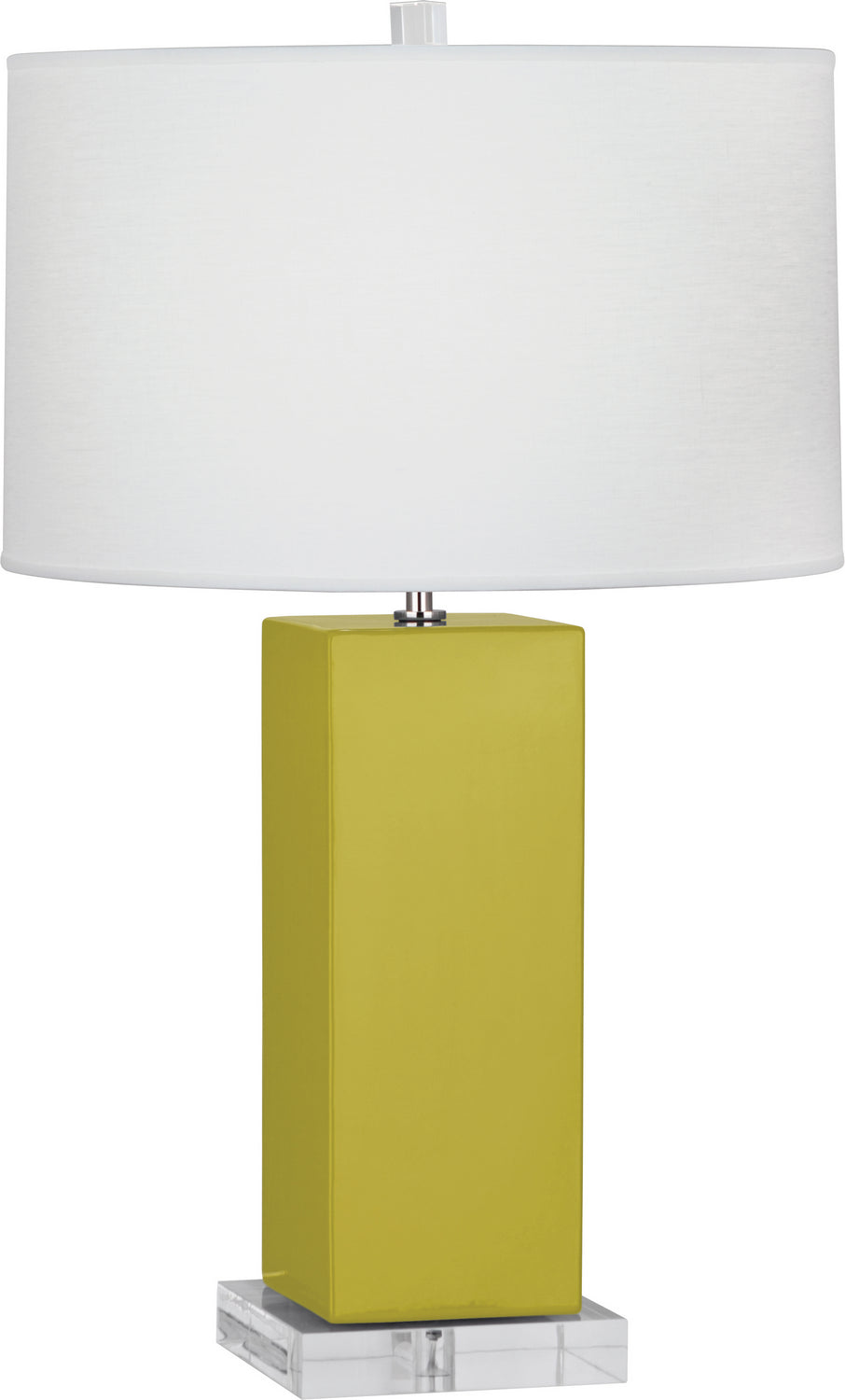 Robert Abbey Lighting CI995 Harvey Lamp Citron Glazed