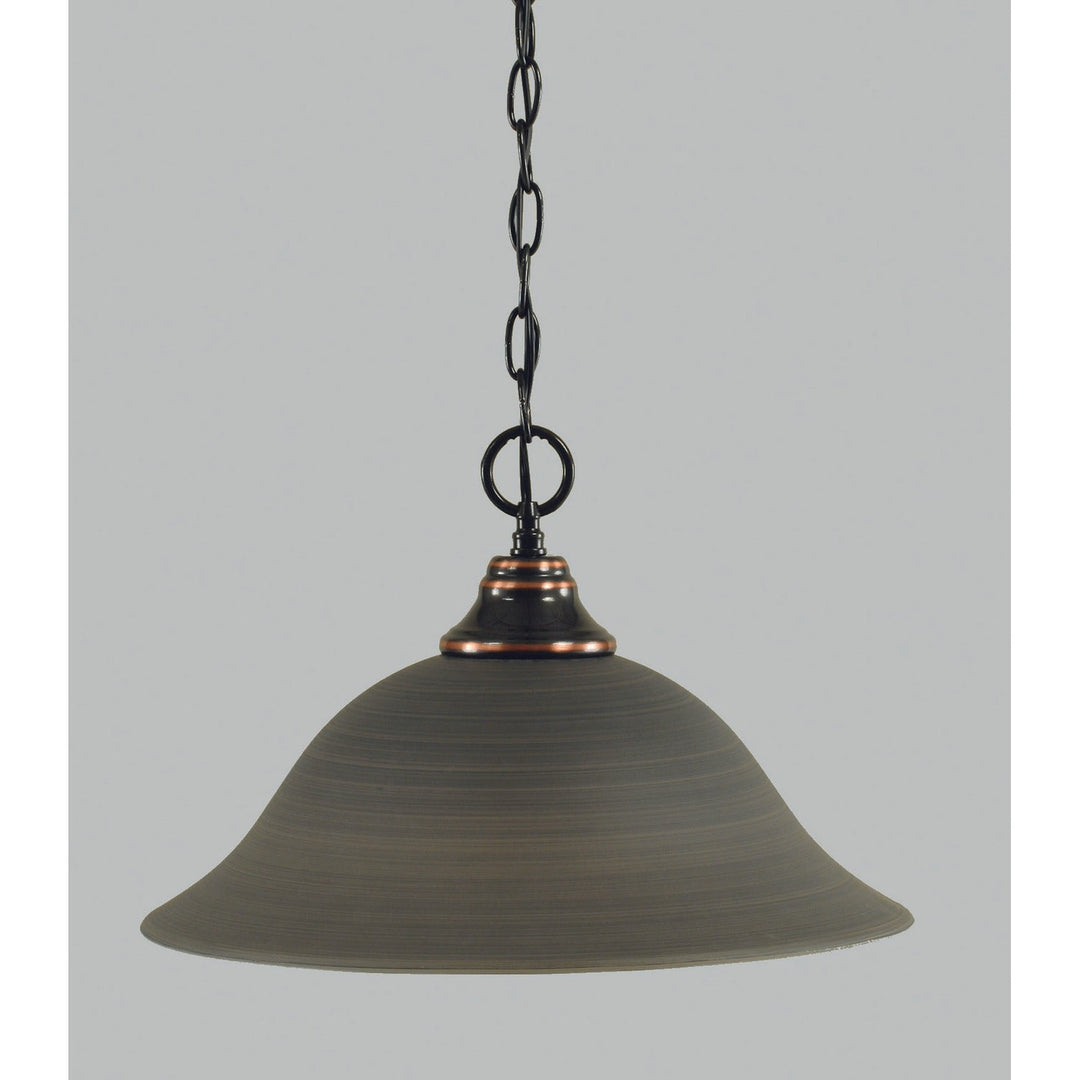 Toltec Any 10-bc-602 Pendant Light - Black Copper