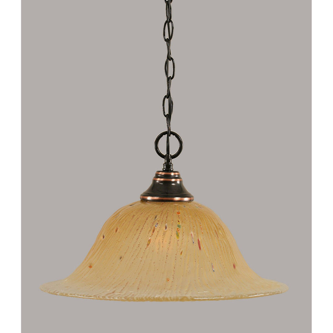 Toltec Any 10-bc-740 Pendant Light - Black Copper