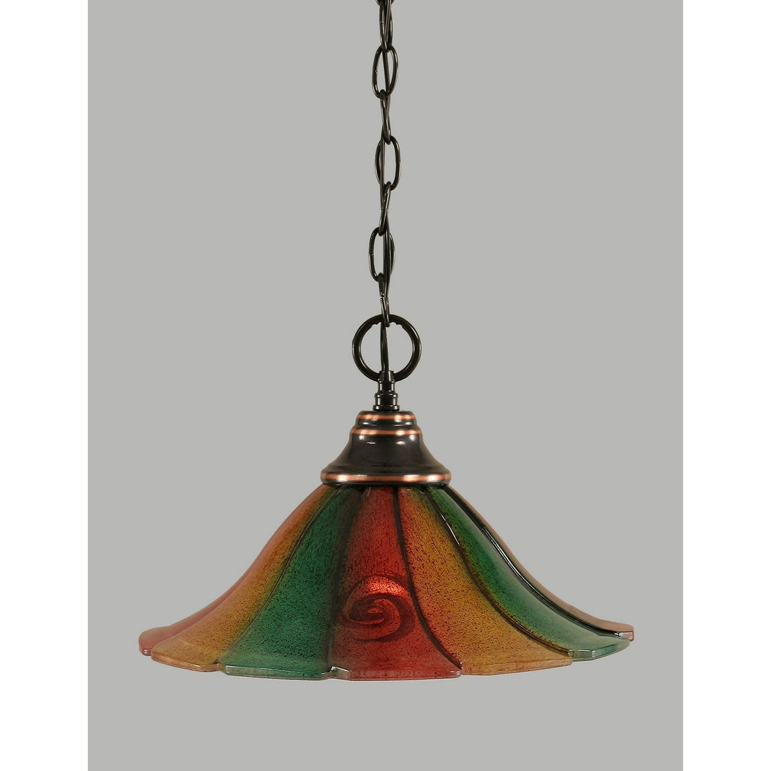 Toltec Any 10-bc-764 Pendant Light - Black Copper