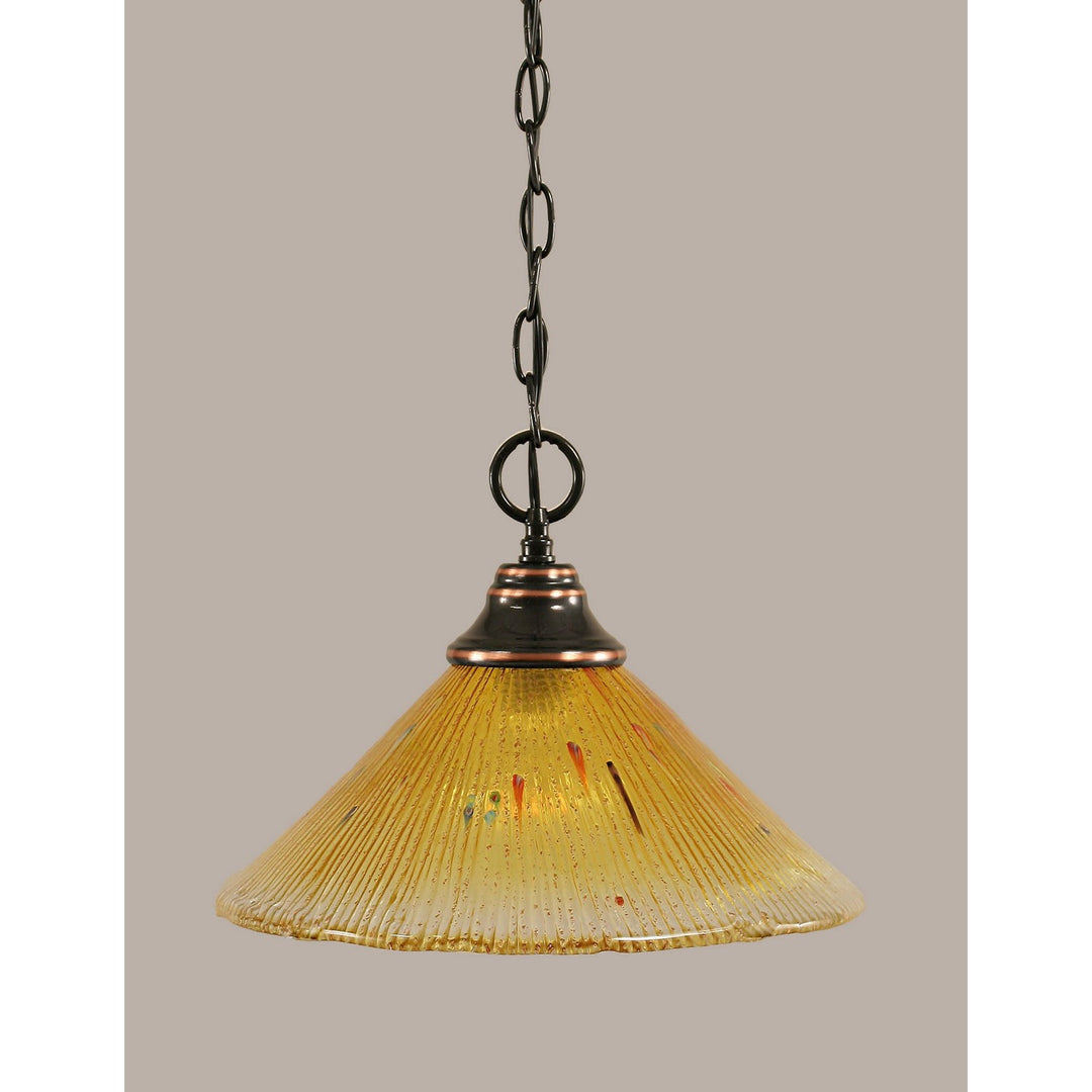 Toltec Any 10-bc-774 Pendant Light - Black Copper