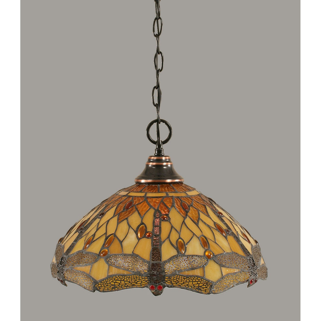 Toltec Any 10-bc-946 Pendant Light - Black Copper