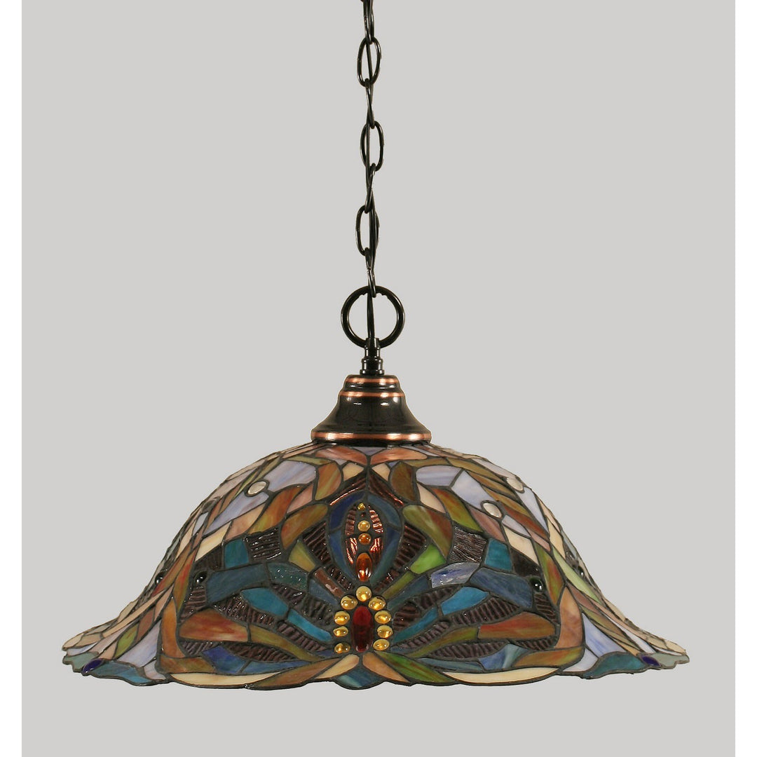 Toltec Any 10-bc-990 Pendant Light - Black Copper