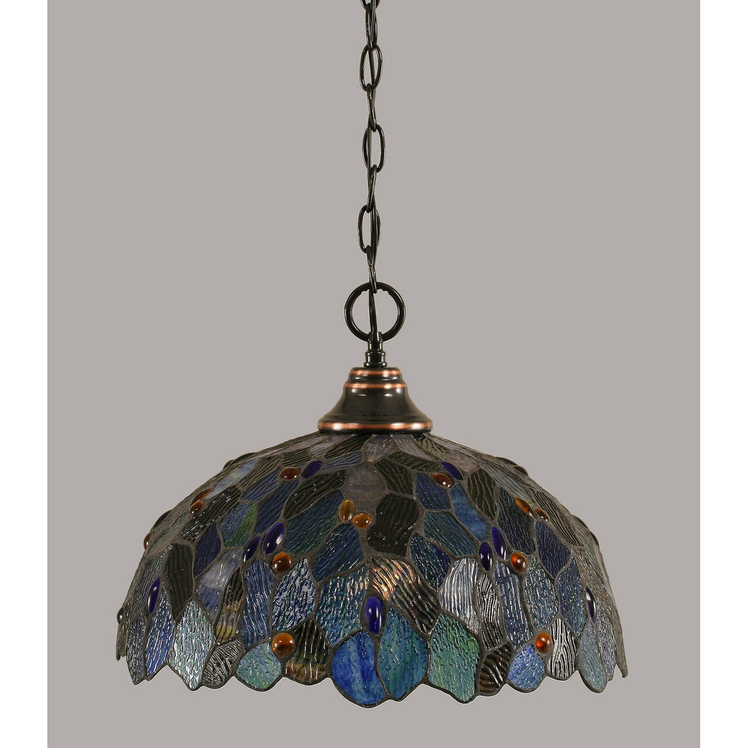 Toltec Any 10-bc-995 Pendant Light - Black Copper