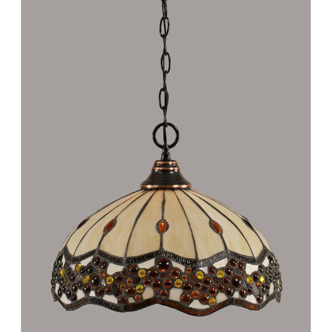 Toltec Any 10-bc-997 Pendant Light - Black Copper