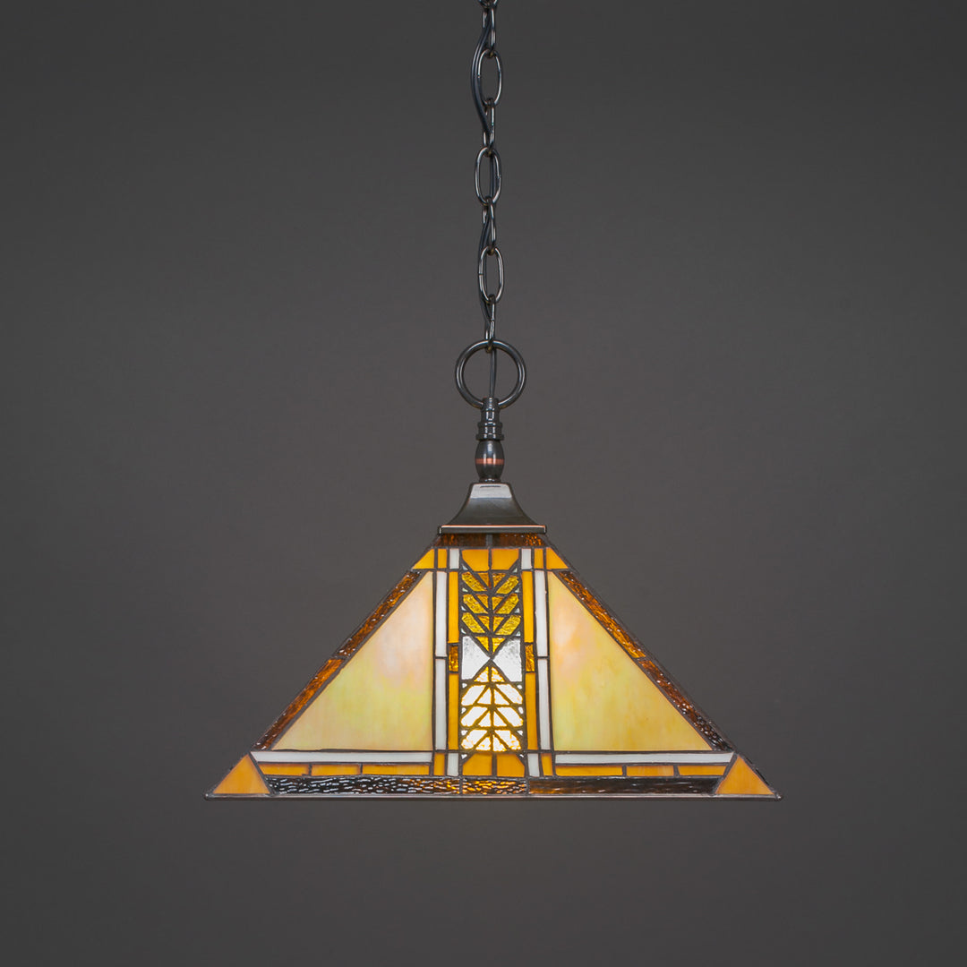 Toltec Any 12-bc-986 Pendant Light - Black Copper