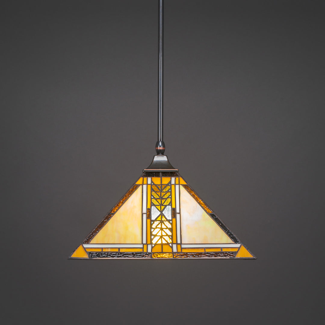 Toltec Any 13-bc-986 Pendant Light - Black Copper