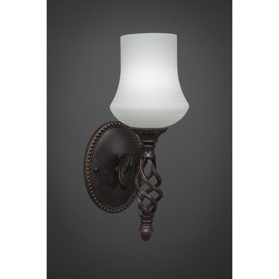 Toltec Eleganté 161-dg-681 Wall Sconce Light - Dark Granite
