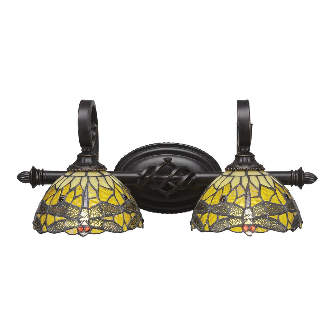 Toltec Eleganté 162-dg-9465 Bath Vanity Light 21 in. wide - Dark Granite
