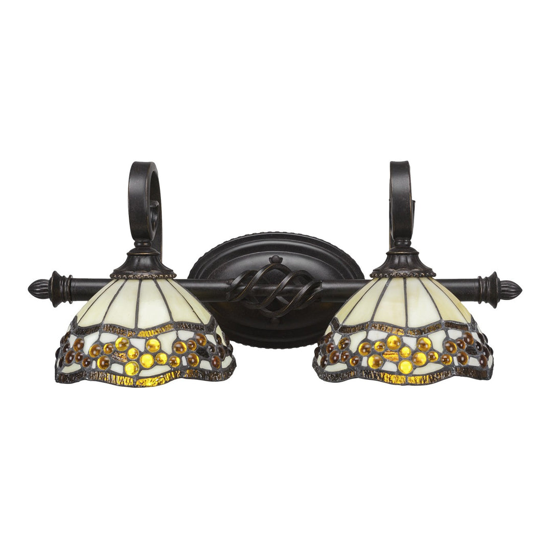 Toltec Eleganté 162-dg-9975 Bath Vanity Light 21 in. wide - Dark Granite