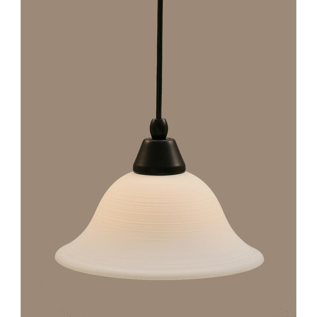 Toltec Cord 22-mb-613 Pendant Light - Matte Black