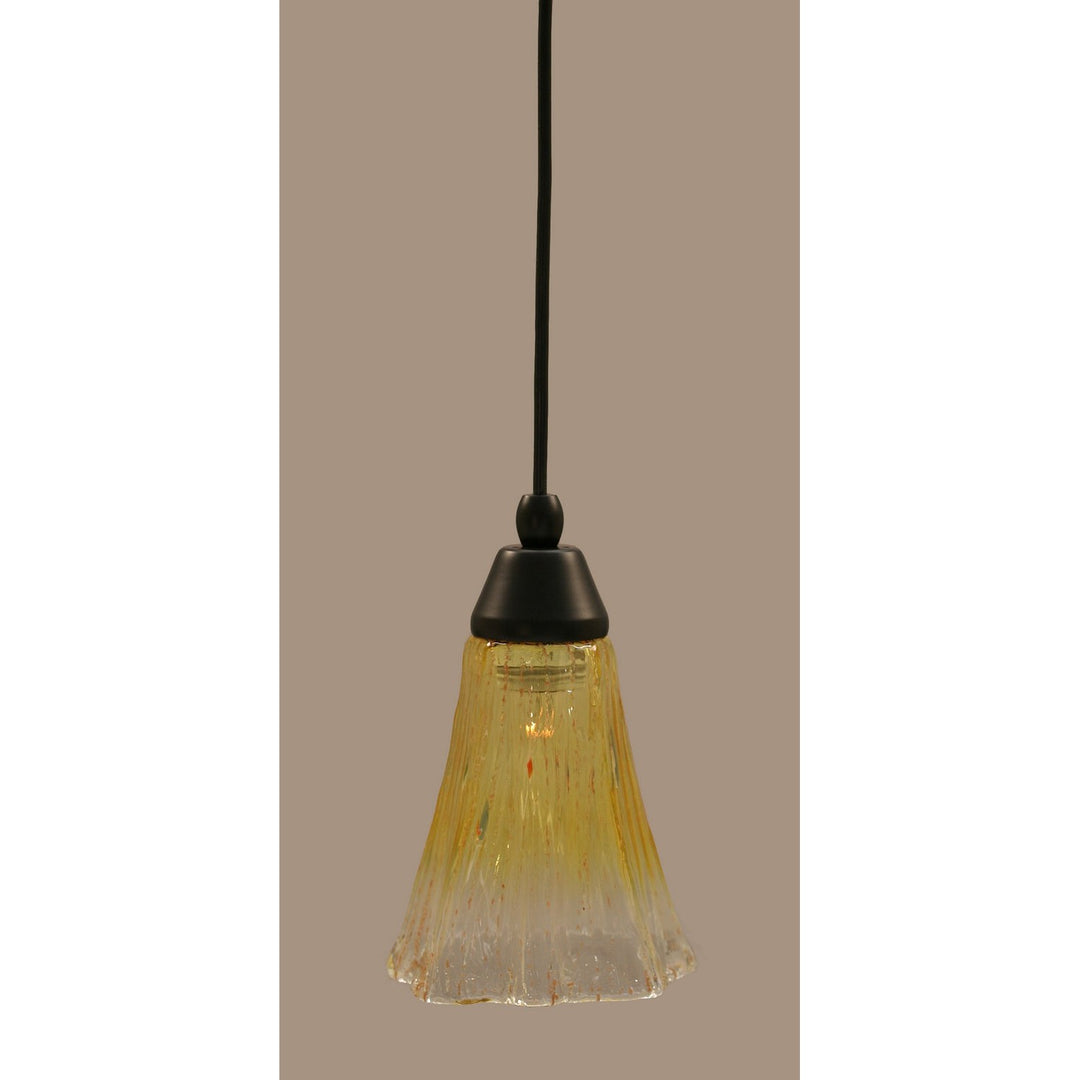 Toltec Cord 22-mb-724 Pendant Light - Matte Black