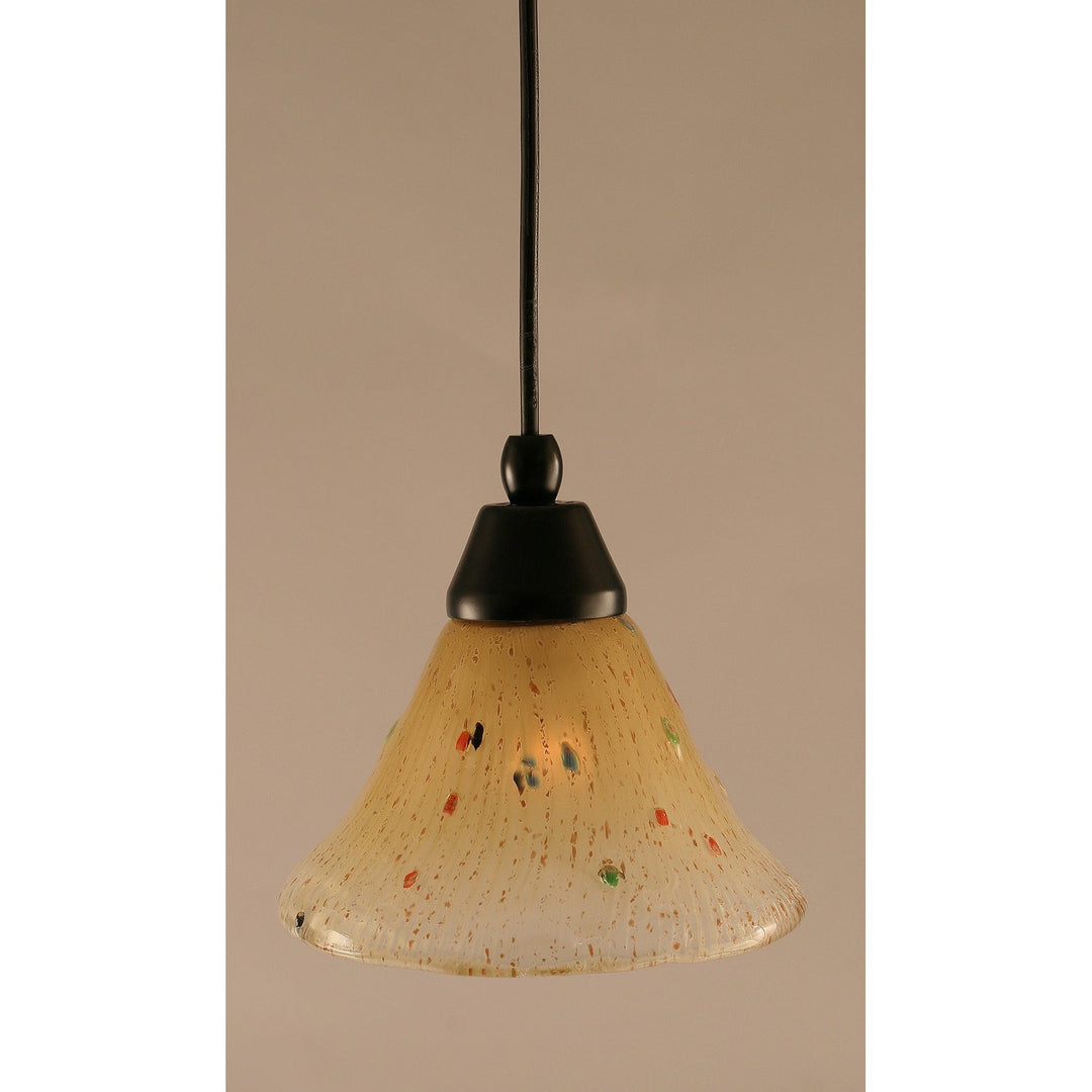 Toltec Cord 22-mb-750 Pendant Light - Matte Black