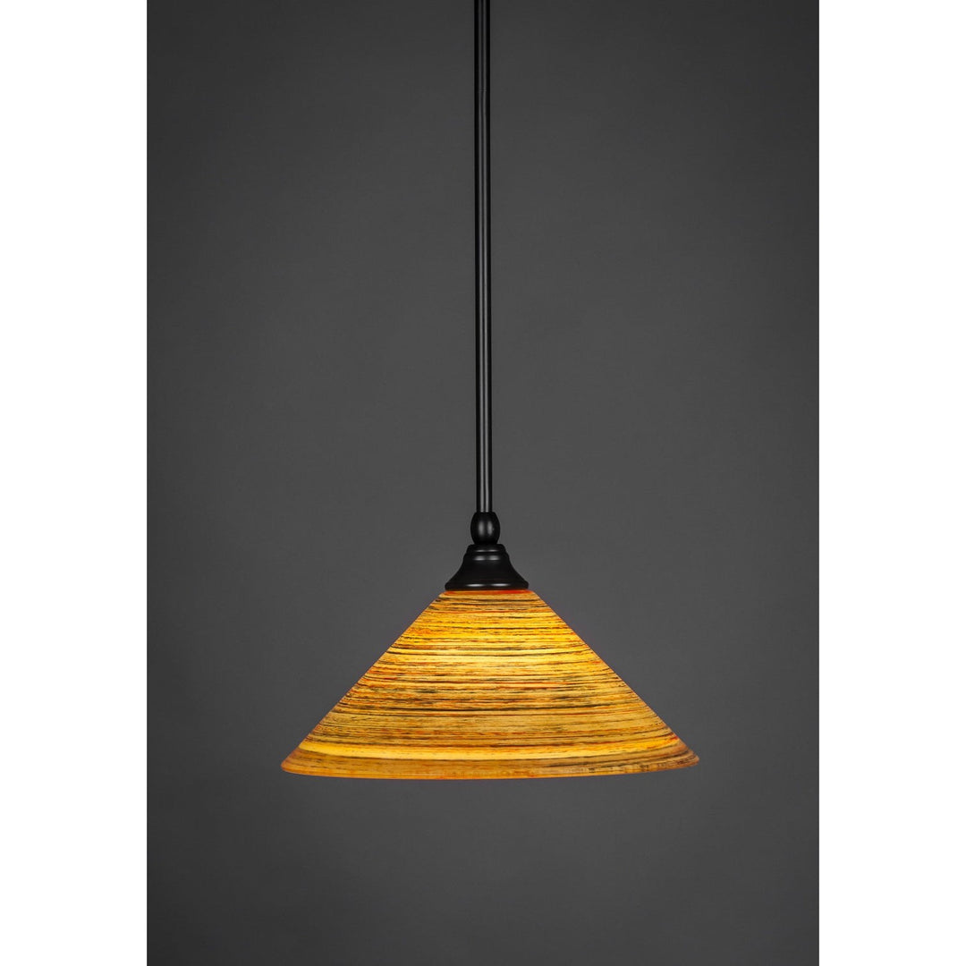 Toltec Any 23-mb-444 Pendant Light - Matte Black