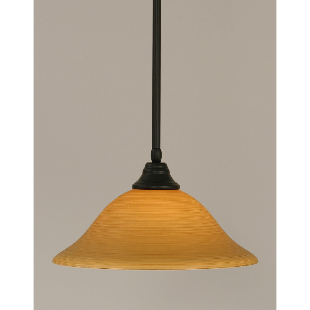 Toltec Stem 26-mb-622 Pendant Light - Matte Black