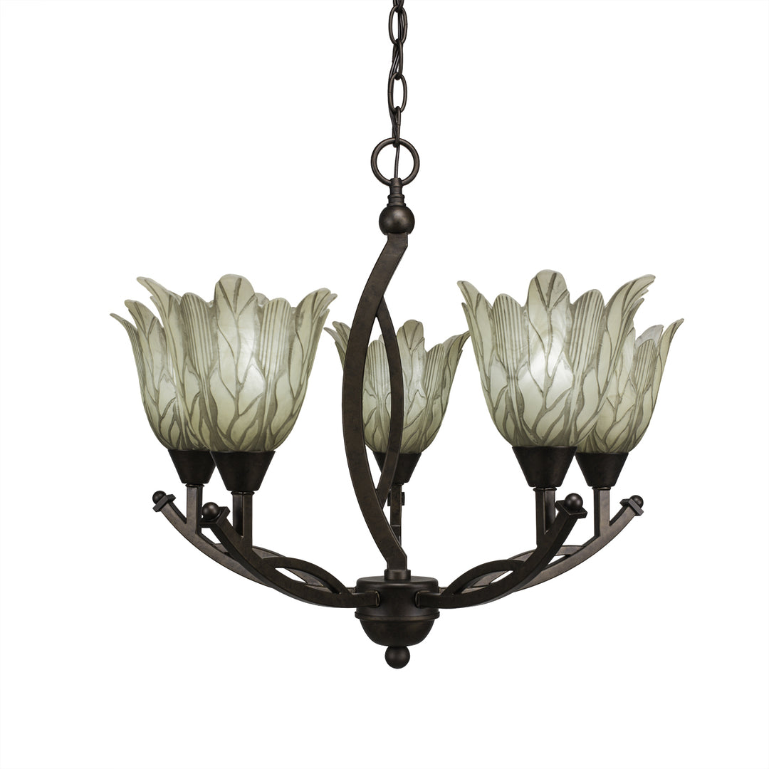 Toltec Bow 275-brz-1025 Chandelier Light - Bronze