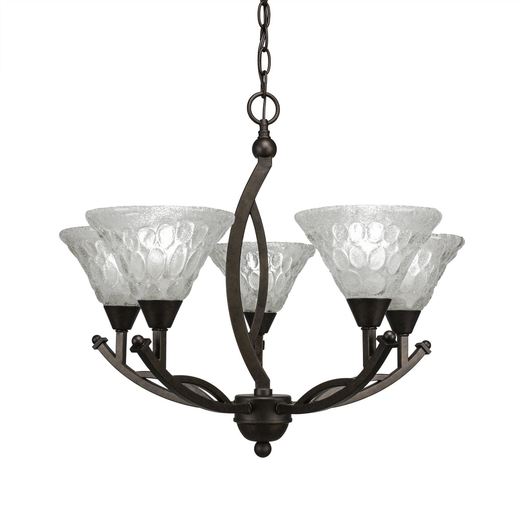 Toltec Bow 275-brz-451 Chandelier Light - Bronze
