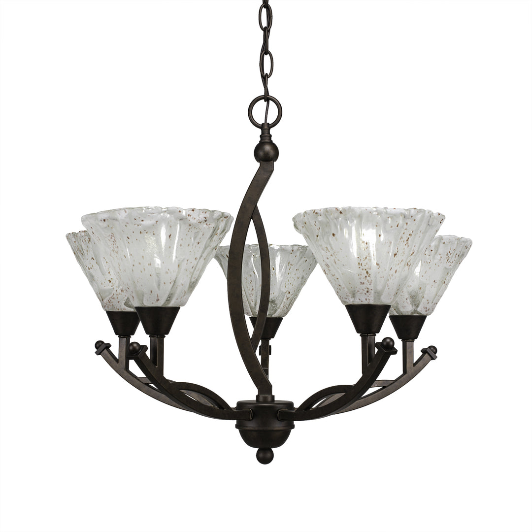 Toltec Bow 275-brz-7195 Chandelier Light - Bronze