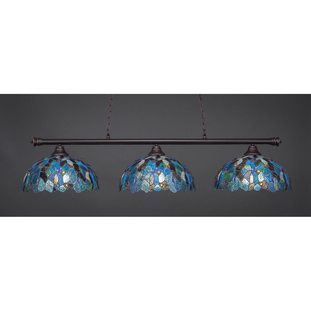 Toltec Oxford 373-dg-995 Pendant Light - Dark Granite