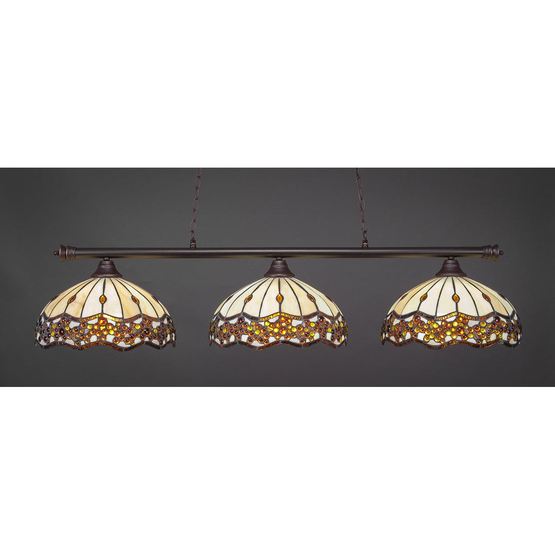 Toltec Oxford 373-dg-997 Pendant Light - Dark Granite