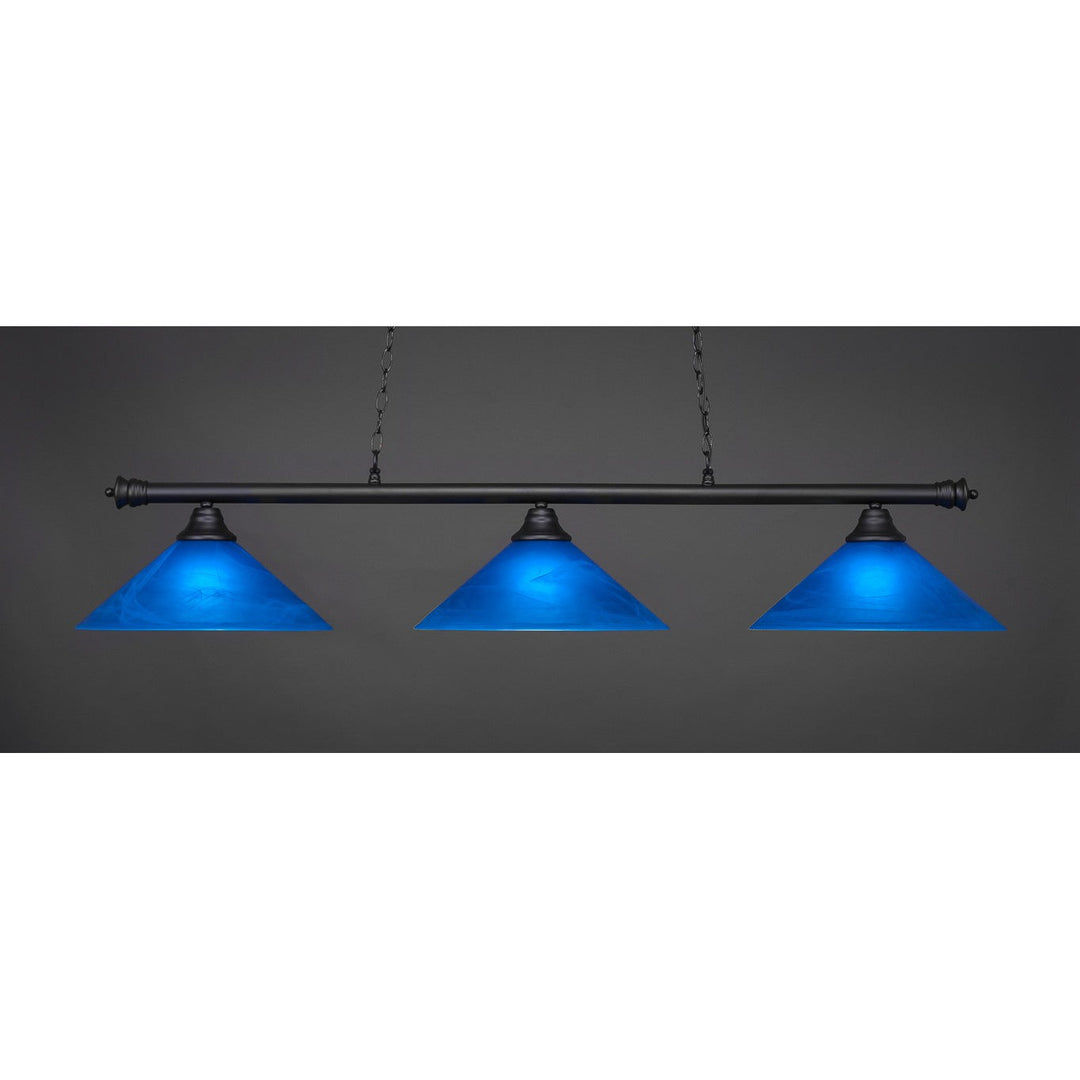 Toltec Oxford 373-mb-415 Pendant Light - Matte Black